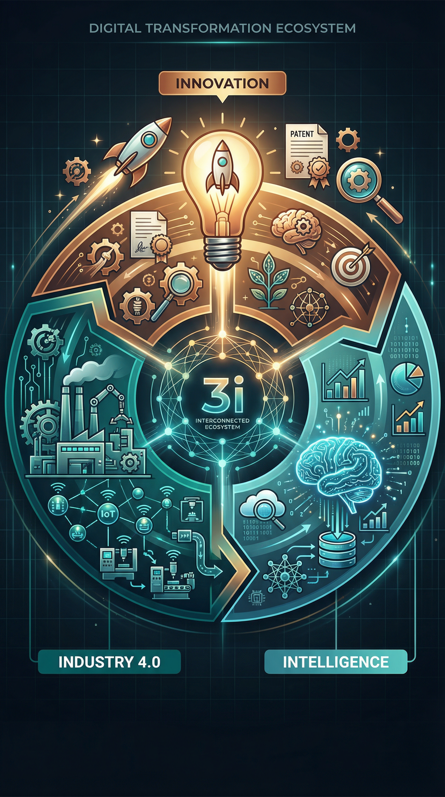 3 I's Framework - Industry 4.0, Intelligence, Innovation