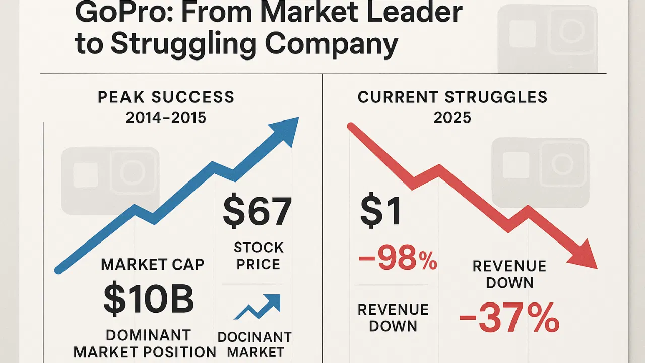 The GoPro Paradox: How Innovation's Darling Became a Cautionary Tale