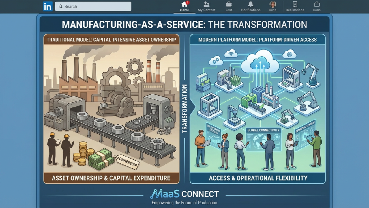 Manufacturing-as-a-Service: The Platform Revolution That's Democratizing Production